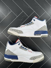 Load image into Gallery viewer, Nike Air Jordan 3 Retro OG Mid True Blue 2016 Mens Size 12 White Blue 854262-106