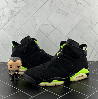 Nike Air Jordan 6 Retro Electric Green Size 11 CT8529-003 Black Neon OG High