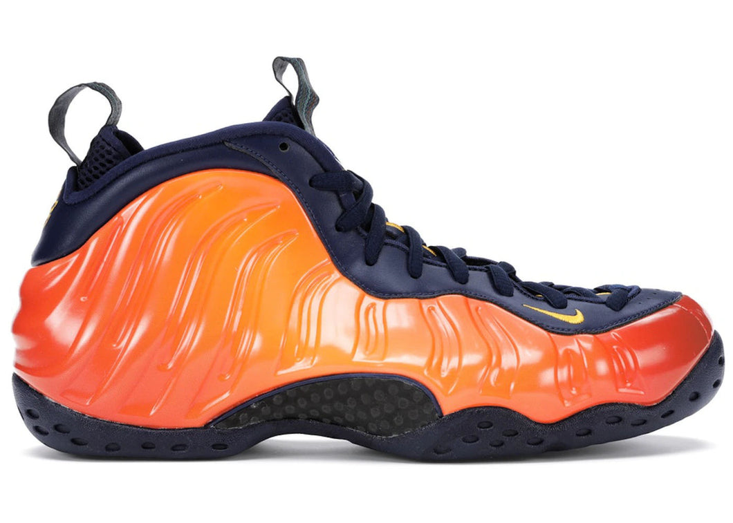 Nike Air Foamposite One Blue Void Rugged Orange - New/Damaged Box