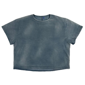 Yeezy Gap Fleece Yoke Tee Bluestone