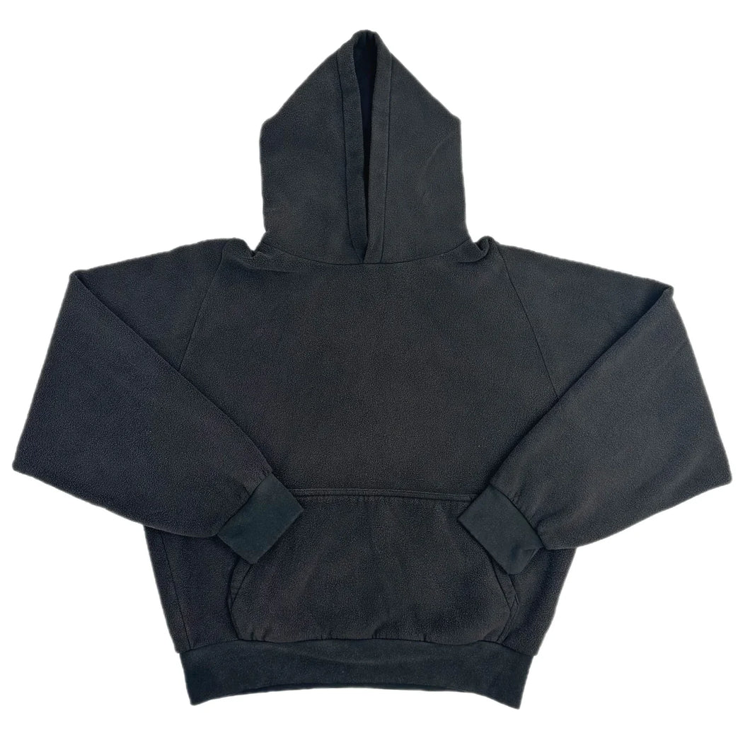 Yeezy Gap Polar Fleece Regular Fit Hoodie Black