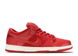 NIKE DUNK LOW PRO SB "RED PATENT LEATHER"