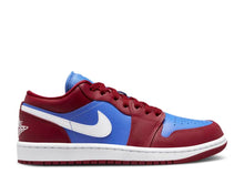 Load image into Gallery viewer, AIR JORDAN 1 RETRO LOW WMNS &quot;DEEP RED BLUE&quot;