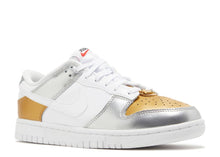 Load image into Gallery viewer, NIKE DUNK LOW SE WMNS &quot;SILVER GOLD METALLIC&quot;