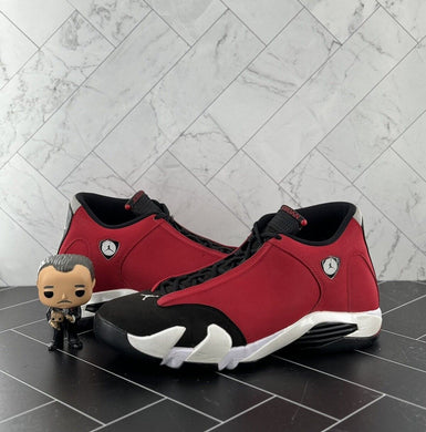 Nike Air Jordan 14 Retro Gym Red Toro 2020 Size 13 487471-006 Red Black White OG