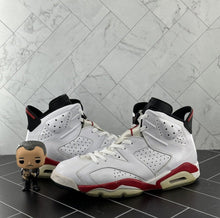 Load image into Gallery viewer, Nike Air Jordan 6 Retro Bulls 2010 Size 13 384664-102 Red White Black OG High