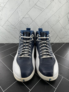 Nike Air Jordan 12 Retro Obsidian 2012 Size 13 130690-410 Blue White OG
