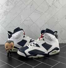 Load image into Gallery viewer, Nike Air Jordan 6 Retro Olympic 2012 Size 10 384664-130 Blue White Red OG