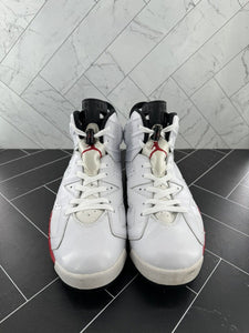 Nike Air Jordan 6 Retro Bulls 2010 Size 13 384664-102 Red White Black OG High