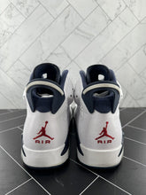 Load image into Gallery viewer, Nike Air Jordan 6 Retro Olympic 2012 Size 10 384664-130 Blue White Red OG