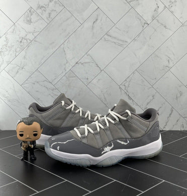 Nike Air Jordan 11 Retro Low Cool Grey 2018 Size 10 528895-003 Triple Grey OG