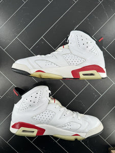 Nike Air Jordan 6 Retro Bulls 2010 Size 13 384664-102 Red White Black OG High