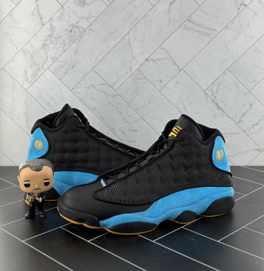 Nike Air Jordan 13 Retro CP3 Away 2015 Size 13 823902-015 Black Blue Yellow OG