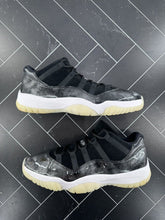 Load image into Gallery viewer, Nike Air Jordan 11 Retro Low Barons 2017 Size 10 528895-010 Black White Silver