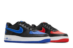 NIKE AIR FORCE 1 LV8 GS "BLACK CHILE RACER BLUE"