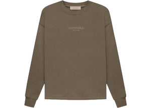FEAR OF GOD ESSENTIALS RELAXED CREWNECK "WOOD"