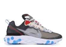 Load image into Gallery viewer, NIKE REACT ELEMENT 87 &quot;DARK GREY PURE PLATINUM&quot;