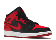 Load image into Gallery viewer, AIR JORDAN 1 RETRO MID GS &quot;BANNED&quot;