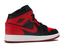 Load image into Gallery viewer, AIR JORDAN 1 RETRO MID GS &quot;BANNED&quot;