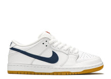 Load image into Gallery viewer, NIKE DUNK LOW PRO ISO SB &quot;ORANGE LABEL - WHITE NAVY&quot;