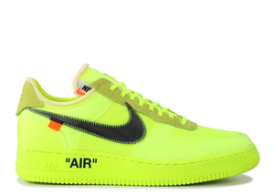 NIKE THE 10: NIKE AIR FORCE 1 LOW "OFF WHITE VOLT"
